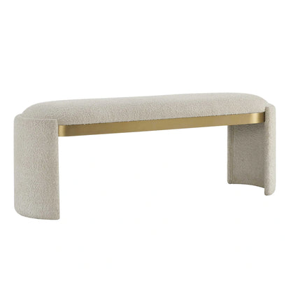 Bone White Bench