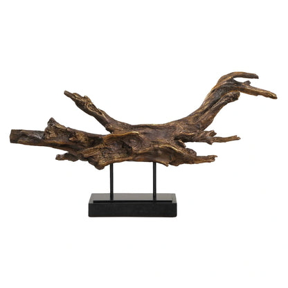 Gilded Branch Sculpture