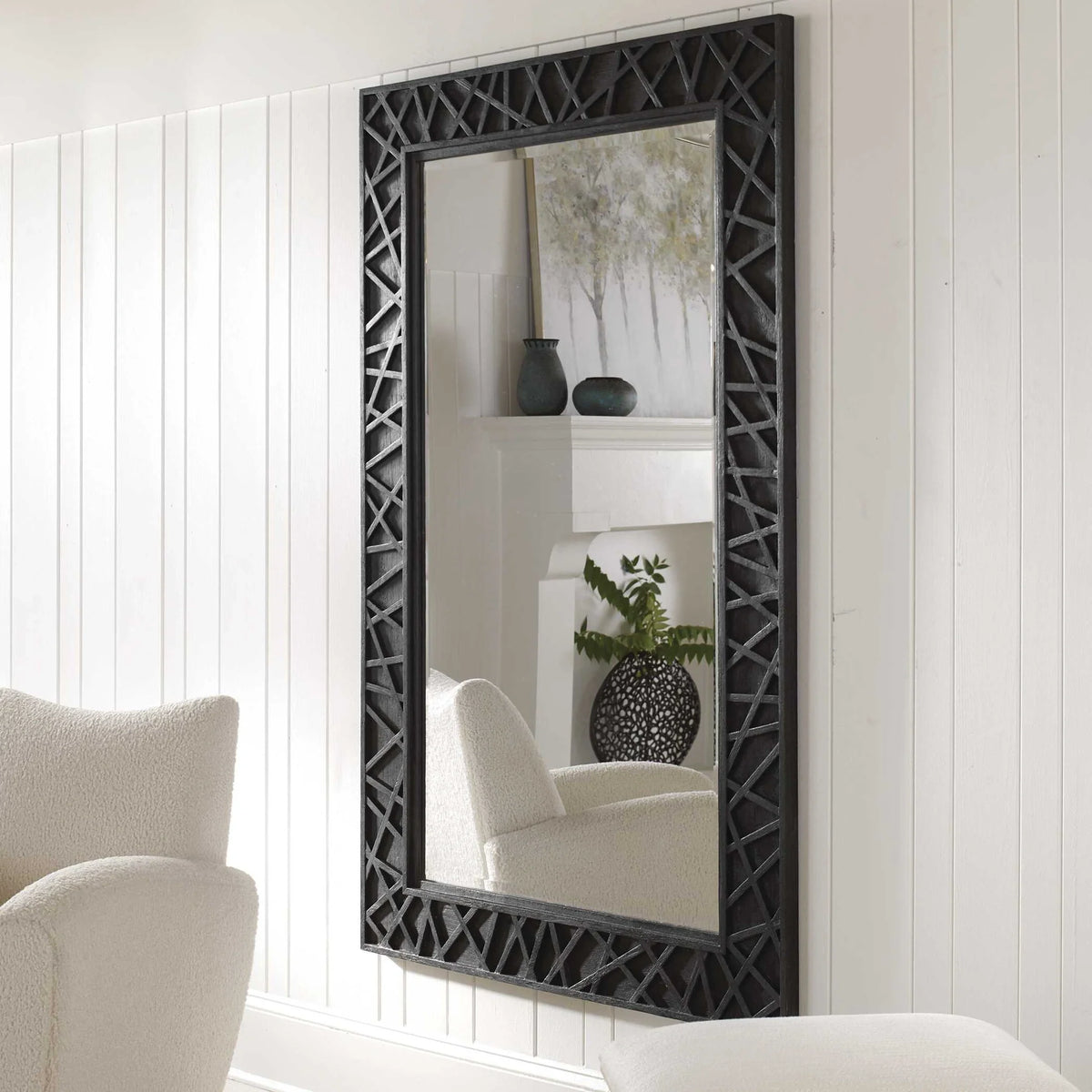 Satin Black Mirror