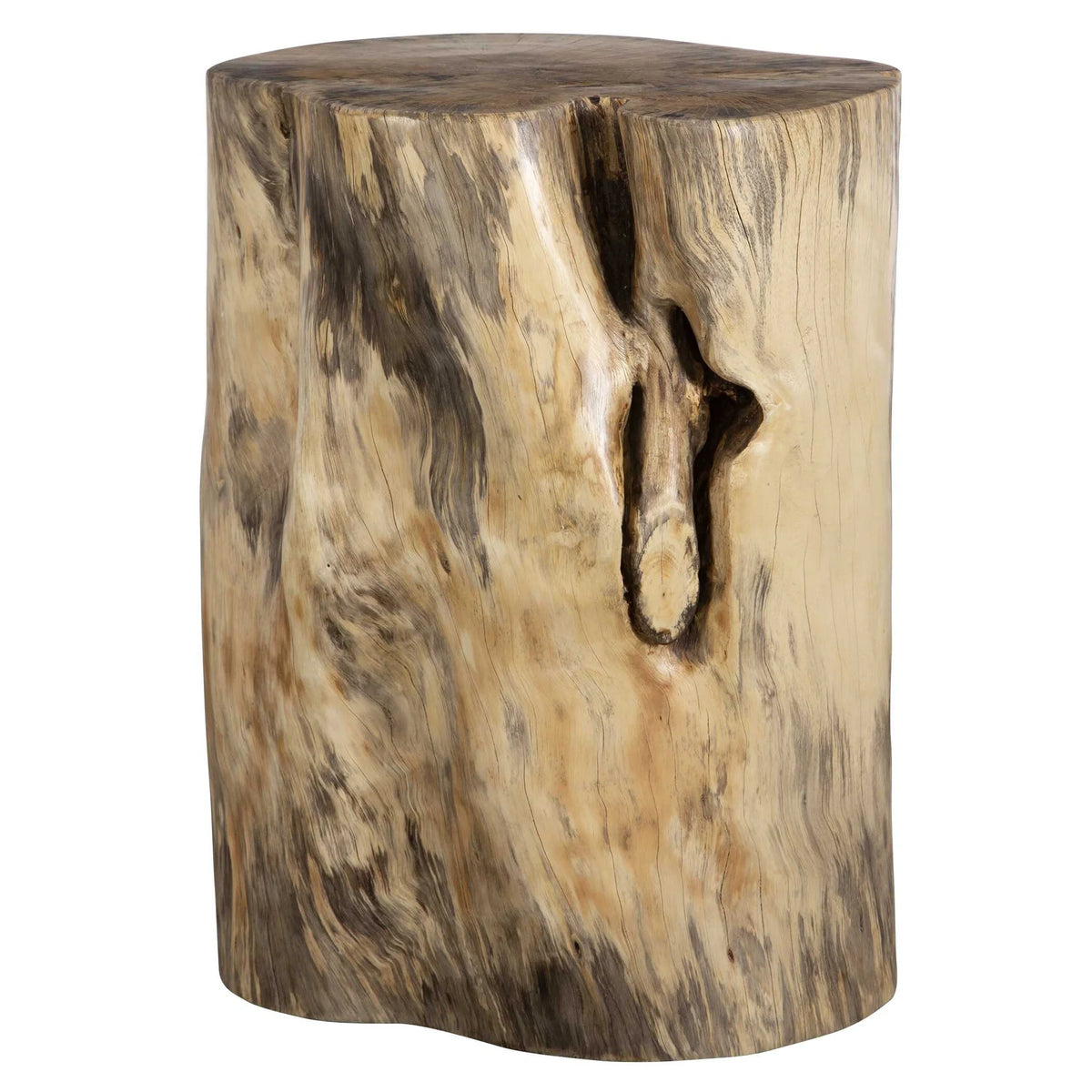 Tamarind Wood Accent Stool