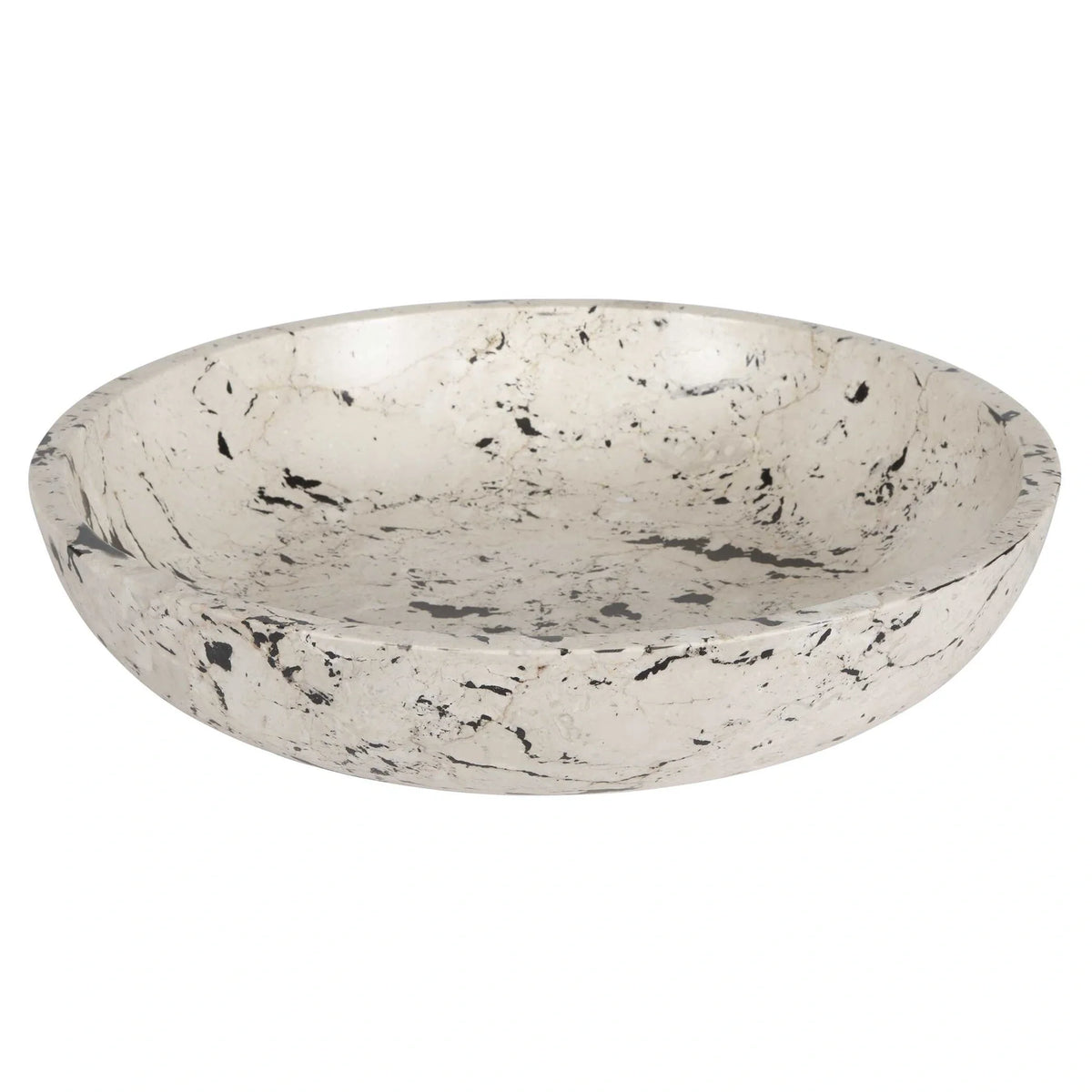White Limestone Bowl