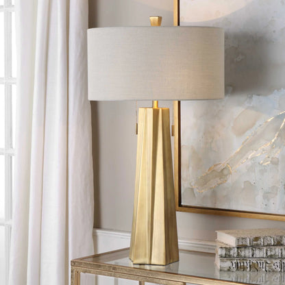 Gold Table Lamp
