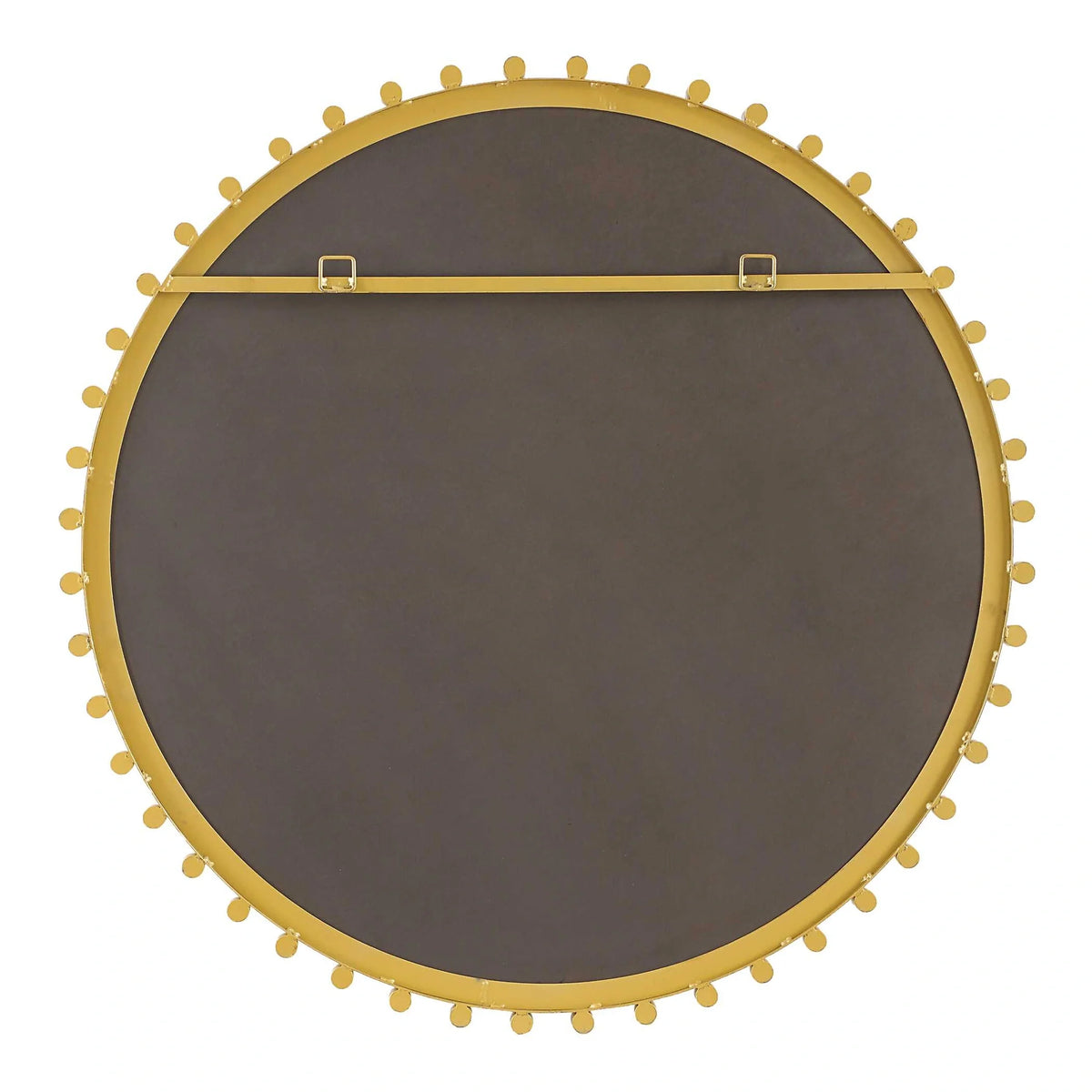 Brass Round Mirror