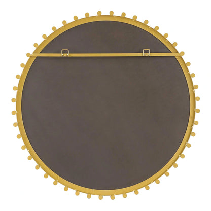 Brass Round Mirror