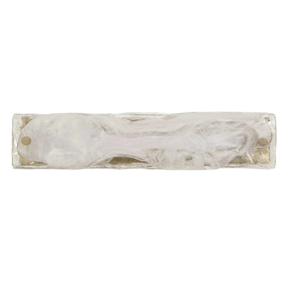 1-Light LED Swirl Glass Sconce