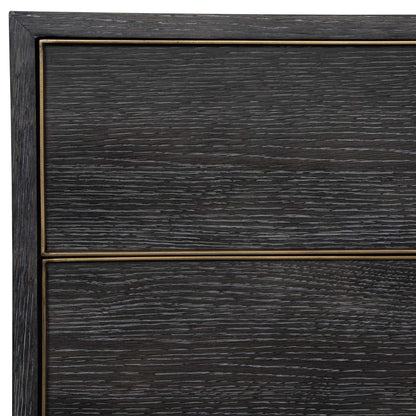 4 Drawer Walnut Chest