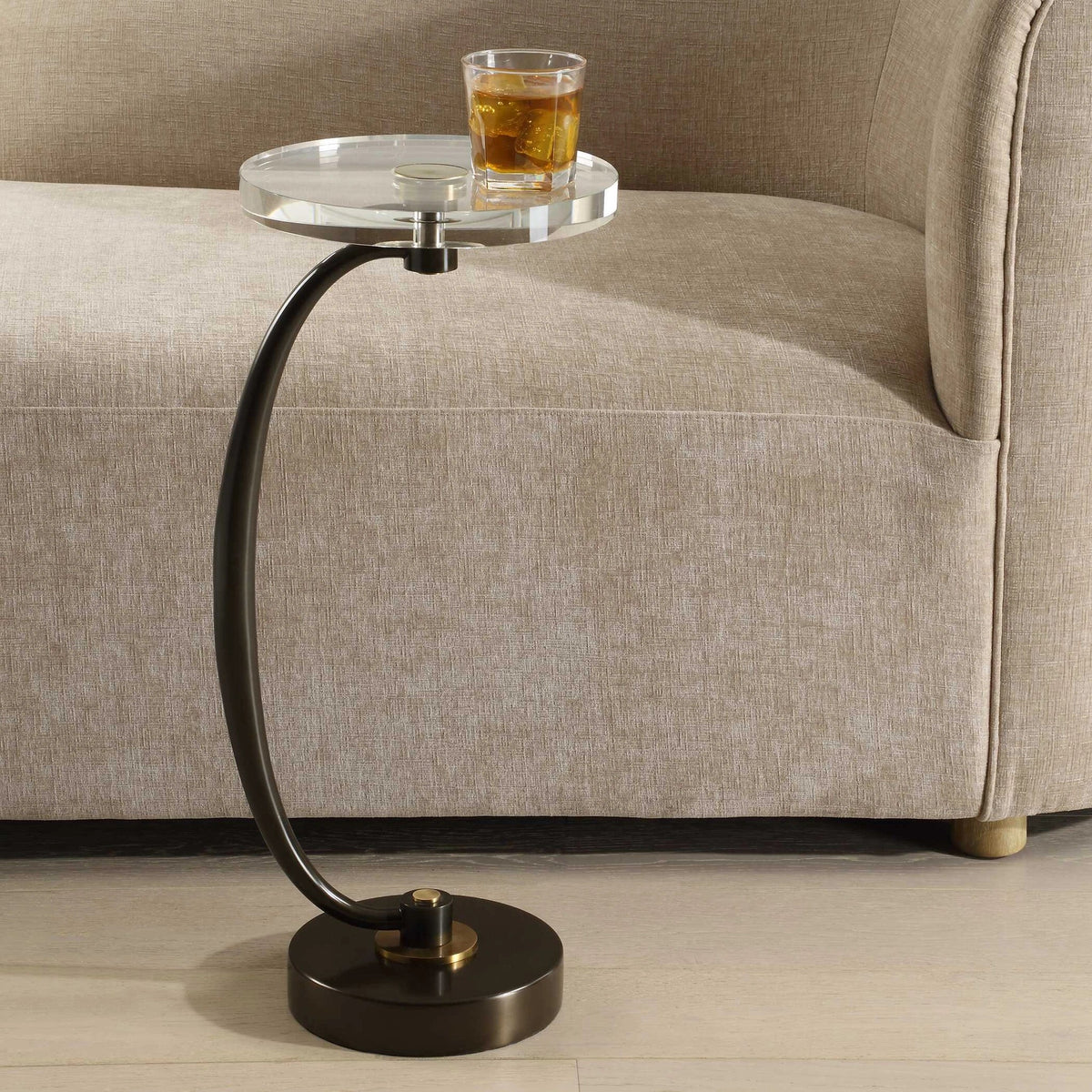 Brass Drink Table
