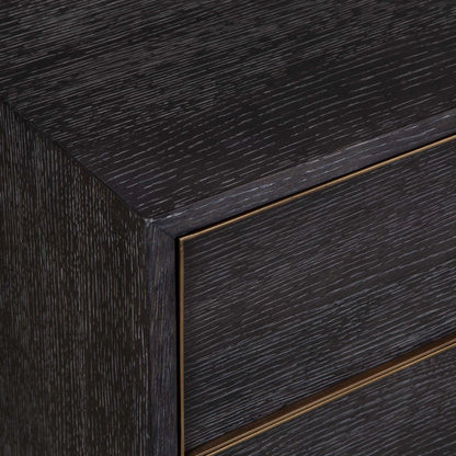 4 Drawer Walnut Chest