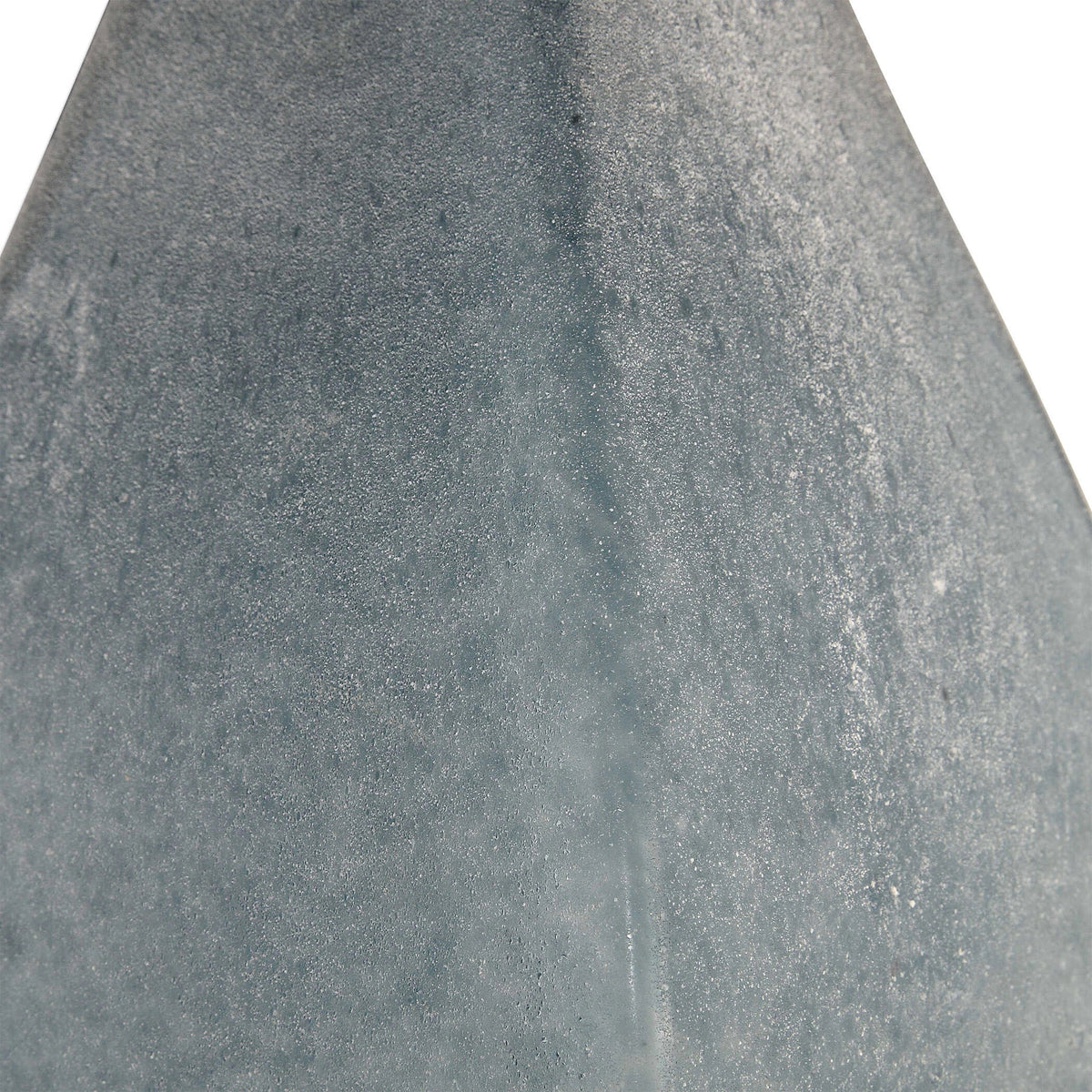 Ocean Blue Glass Table Lamp