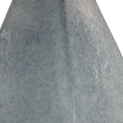 Ocean Blue Glass Table Lamp