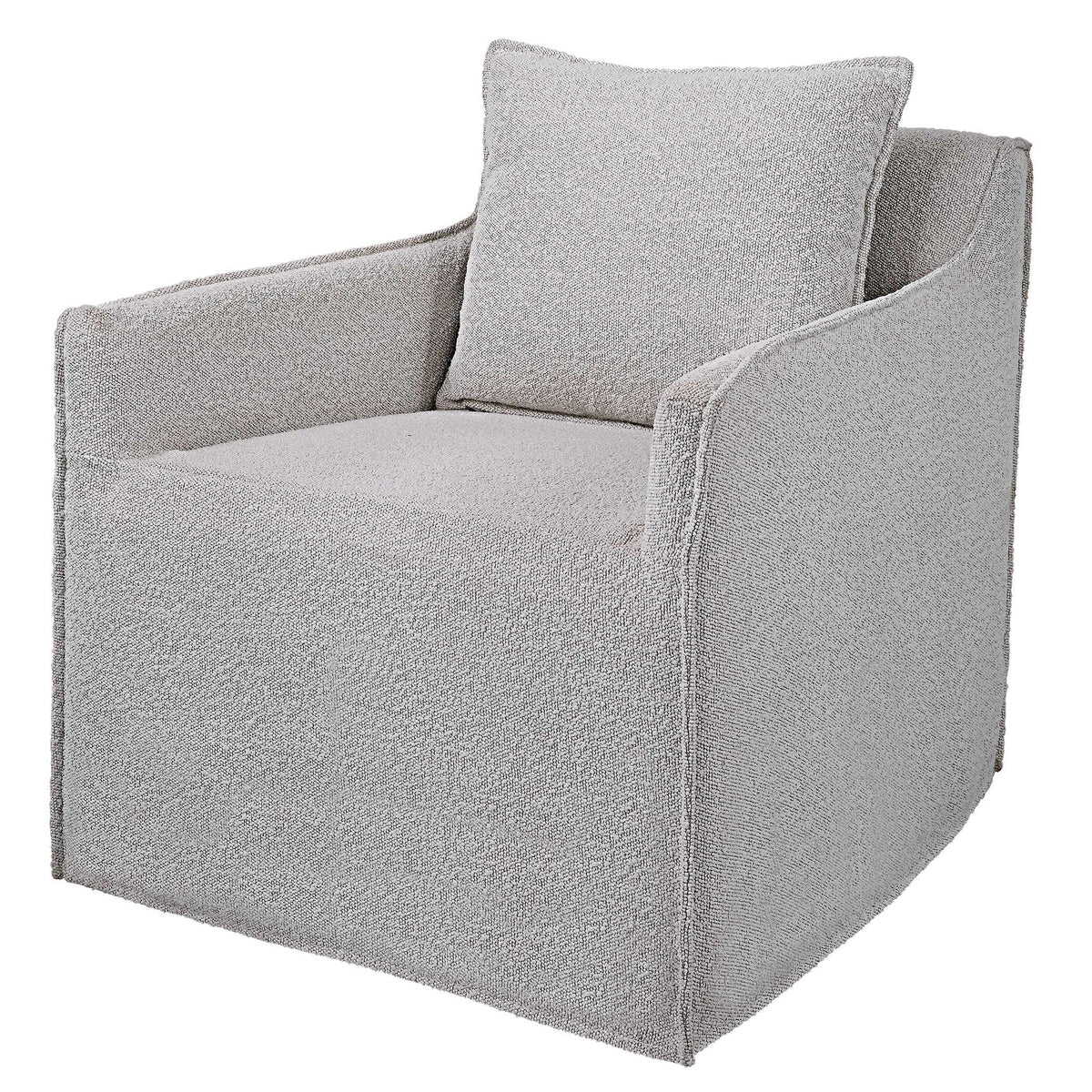 Gray Swivel Chair