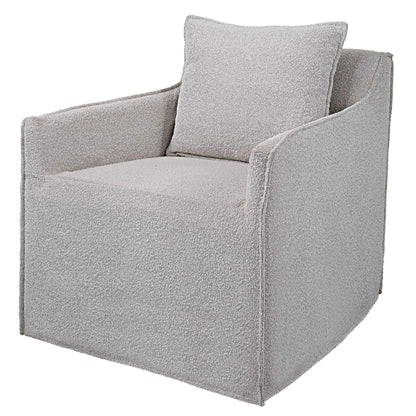 Gray Swivel Chair