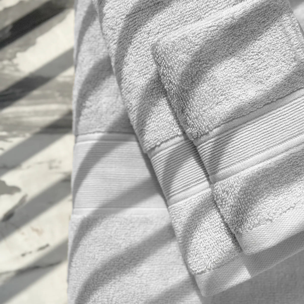 8-Piece Cotton Bath Towel Set | Anti-Bacterial Treatment | Five Colours