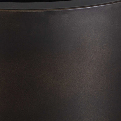 Matte Bronze Outdoor Planters Set/2