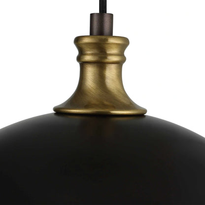 Capiz Shell Bronze Pendant