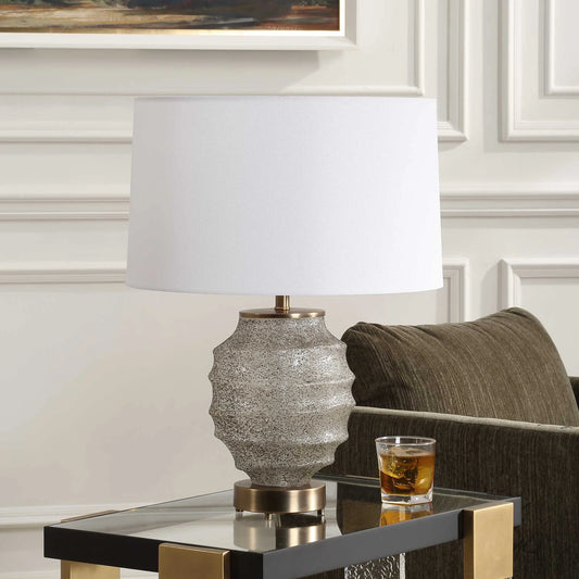 Ribbed Table Lamp