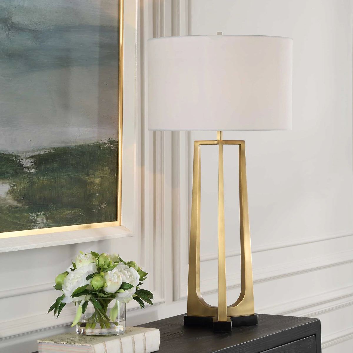 Brass Table Lamp