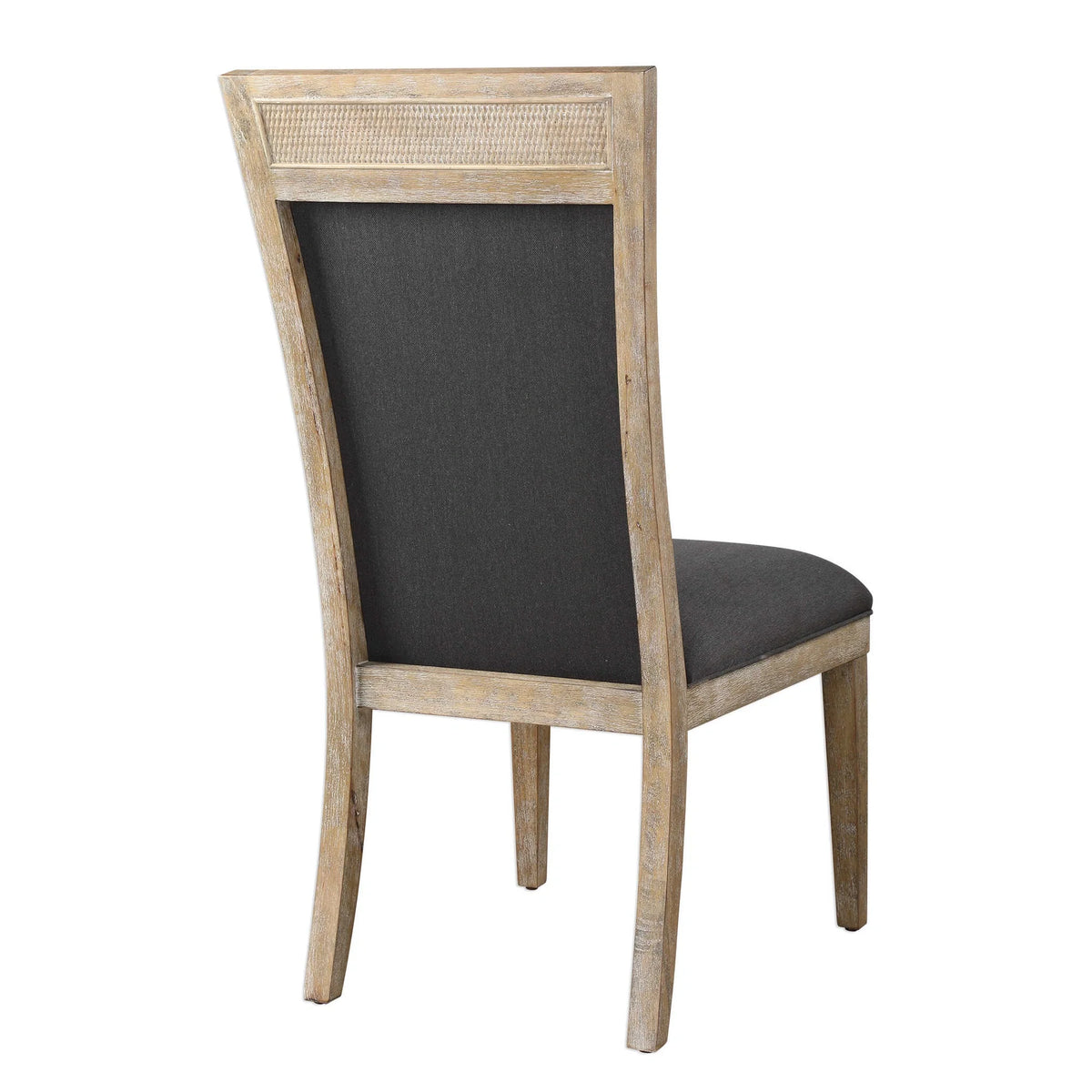 Dark Gray Armless Chair