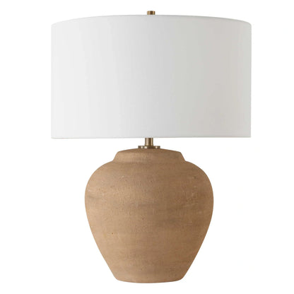 Terracotta Table Lamp