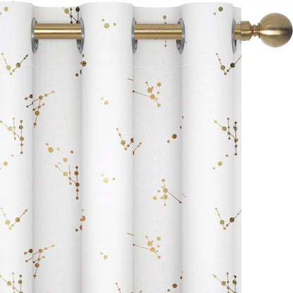 Blackout Curtain Panels | 100% Polyester, Thermal Insulated, Grommet Top | Wide Size Range, Set of 2