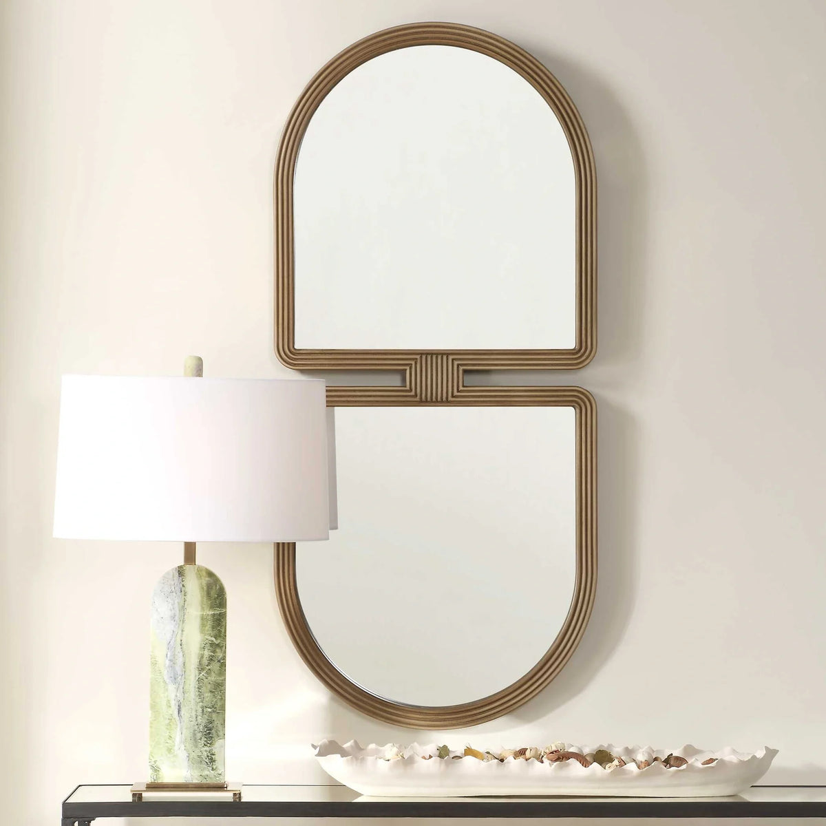 Art Deco Gold Mirror