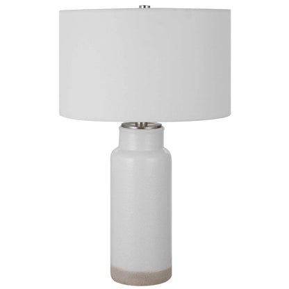 White Farmhouse Table Lamp