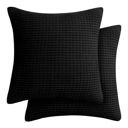 Elevate Your Home Decor with Deconovo's Luxurious Corduroy Stripe Throw Pillow Covers - Set of 2