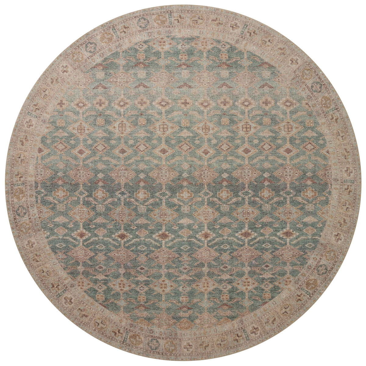 Angela Rose x Loloi Aubrey 18" x 18" Sample Rug