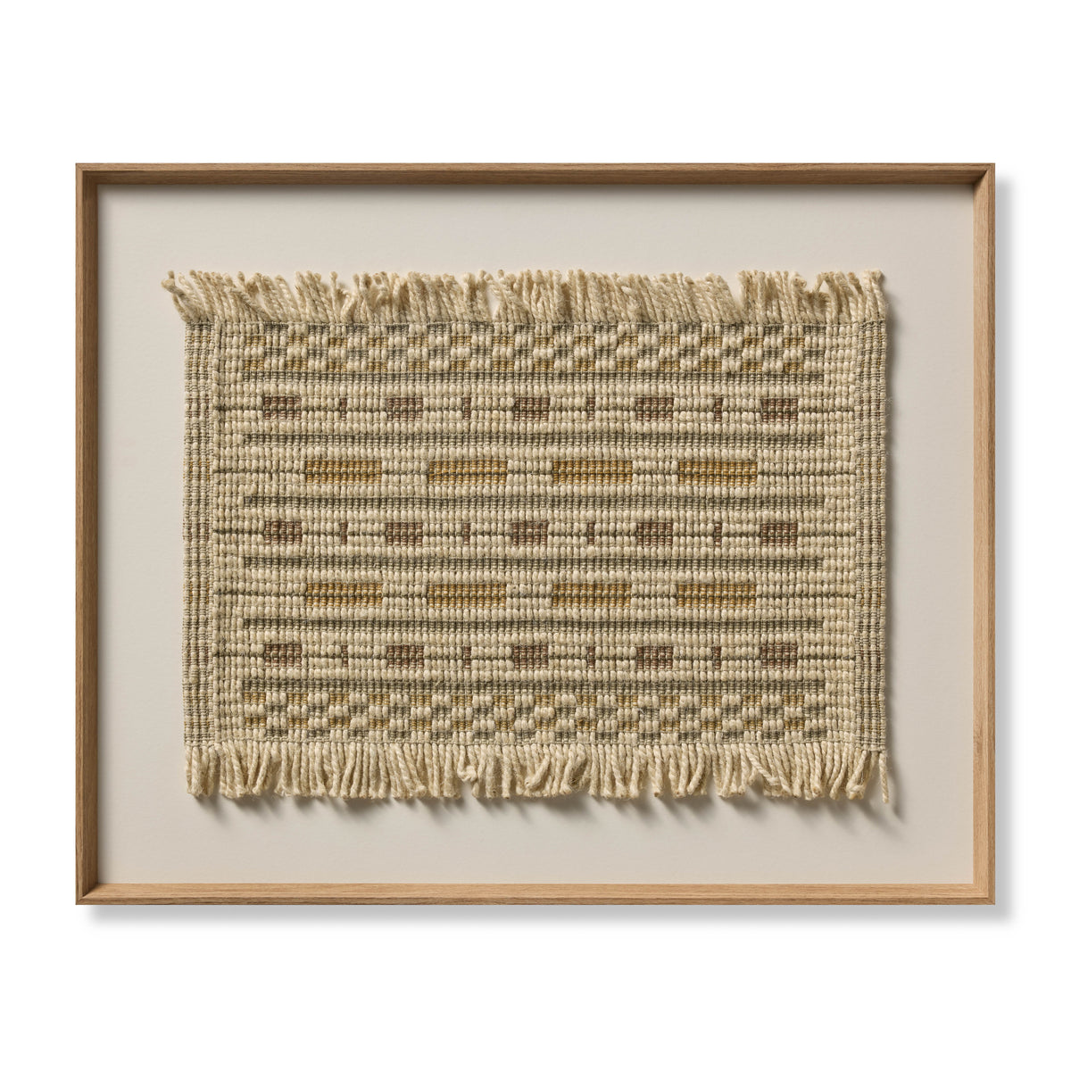 Amber Lewis x Loloi Paso Robles Beige / Brown 2'-10" x 3'-6" Wall Art