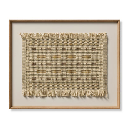 Amber Lewis x Loloi Paso Robles Beige / Brown 2'-10" x 3'-6" Wall Art