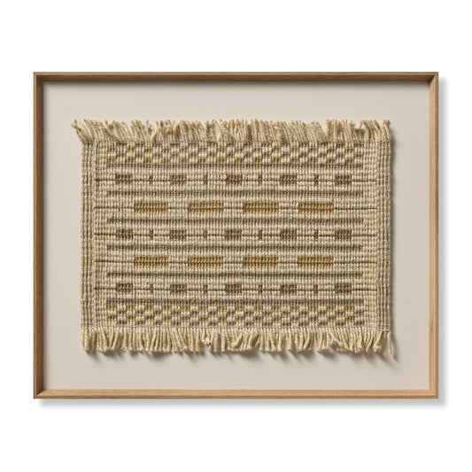Amber Lewis x Loloi Paso Robles Beige / Brown 2'-10" x 3'-6" Wall Art