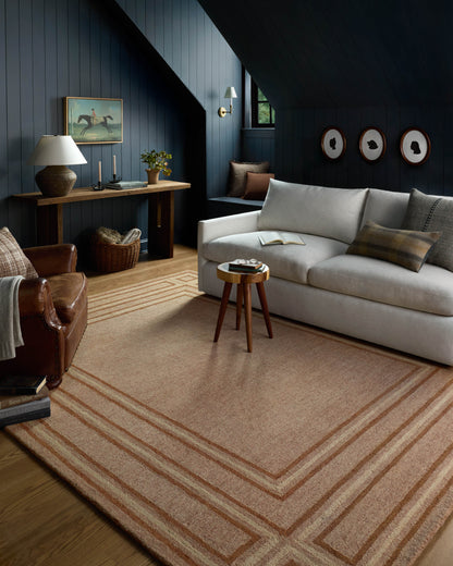 Chris Loves Julia x Loloi Alfie 18" x 18" Sample Rug