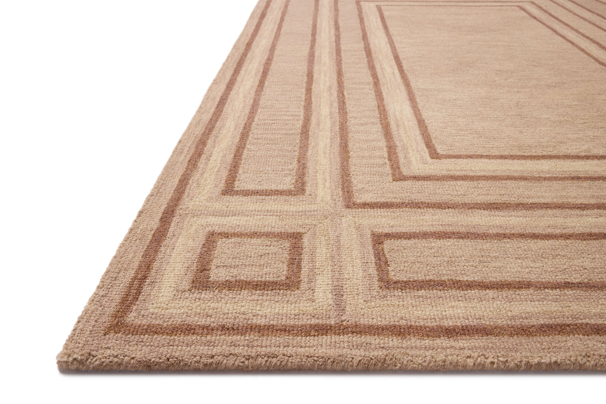 Chris Loves Julia x Loloi Alfie 18" x 18" Sample Rug