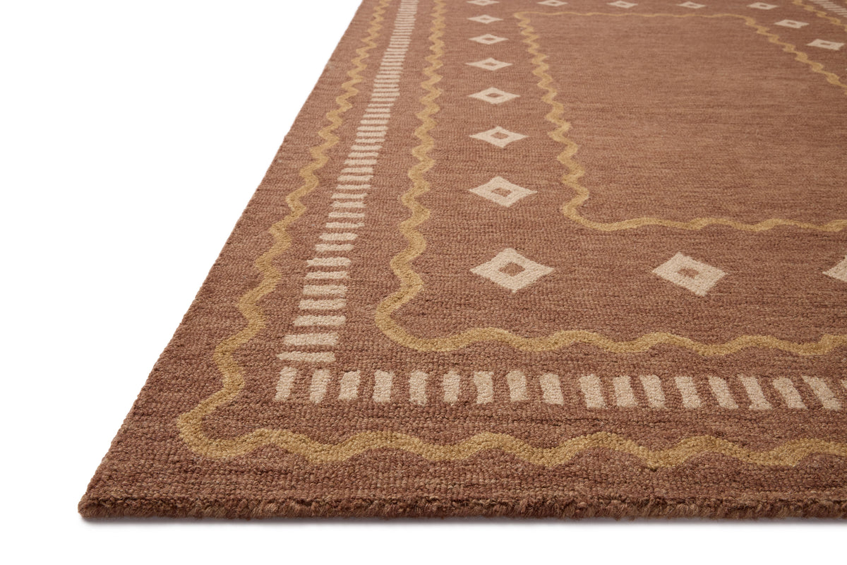 Chris Loves Julia x Loloi Alfie 18" x 18" Sample Rug