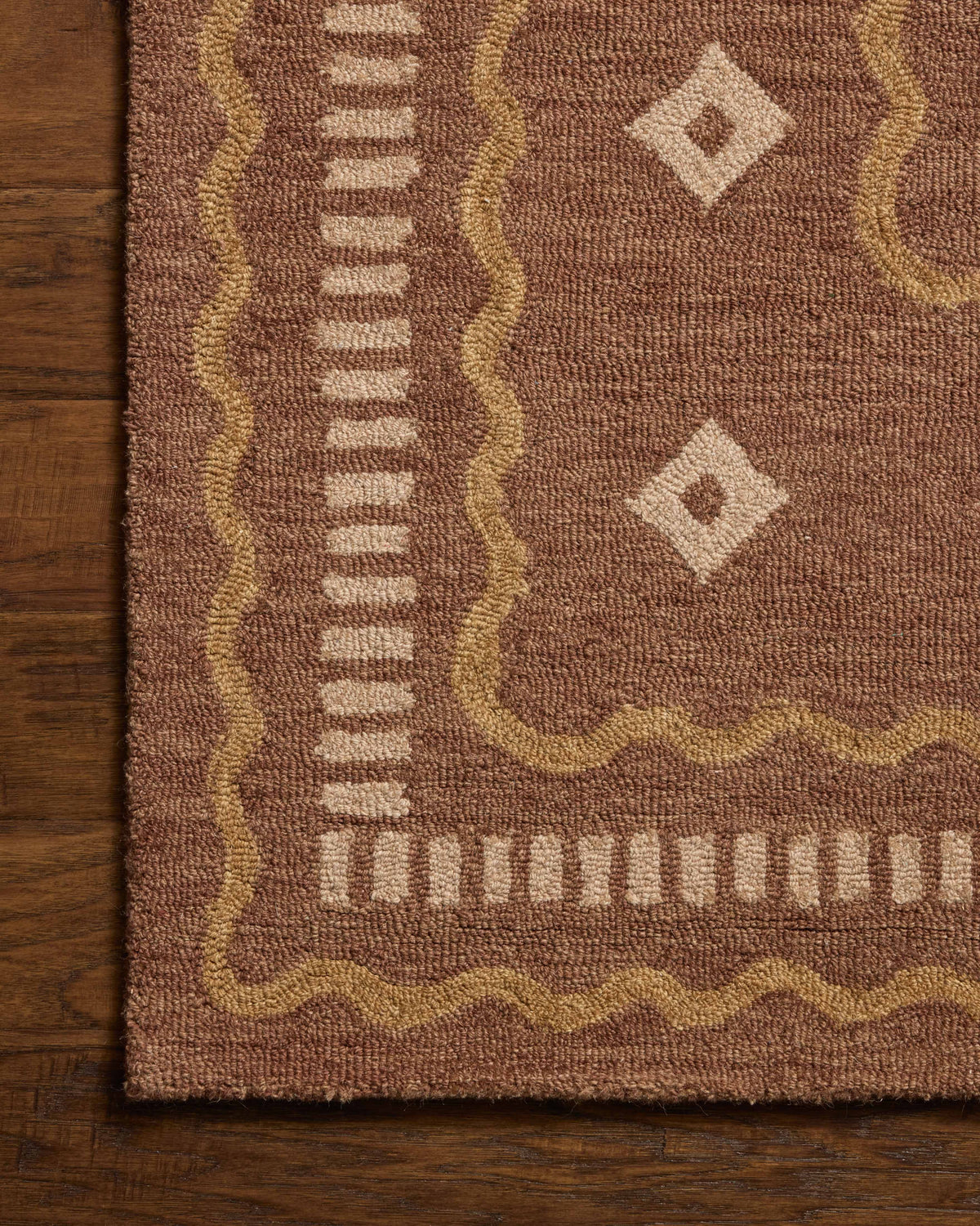 Chris Loves Julia x Loloi Alfie 18" x 18" Sample Rug