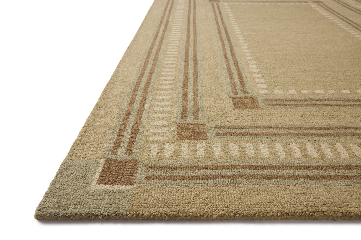 Chris Loves Julia x Loloi Alfie 18" x 18" Sample Rug