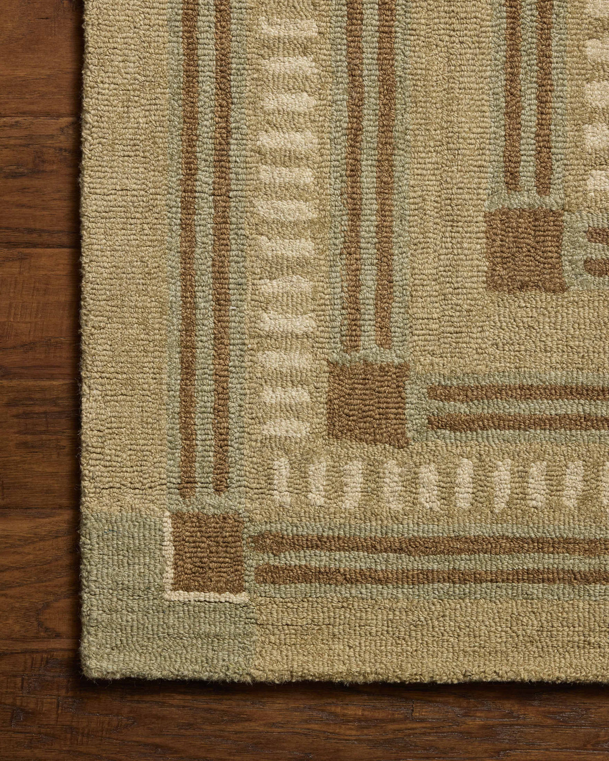 Chris Loves Julia x Loloi Alfie 18" x 18" Sample Rug