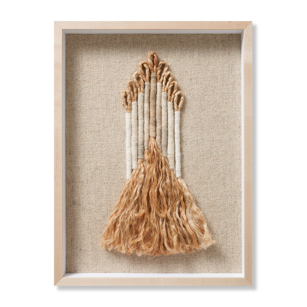 Michelle Beige / Ivory 1'-7" x 2'-1" Wall Art