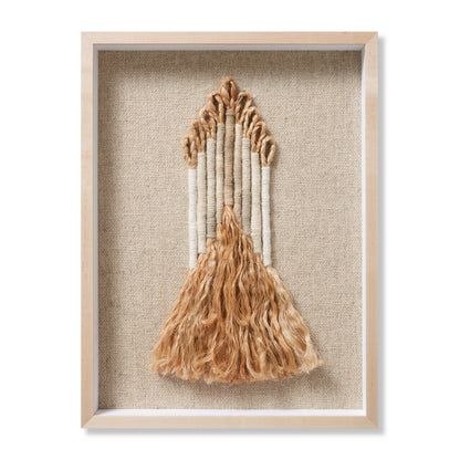 Michelle Beige / Ivory 1'-7" x 2'-1" Wall Art