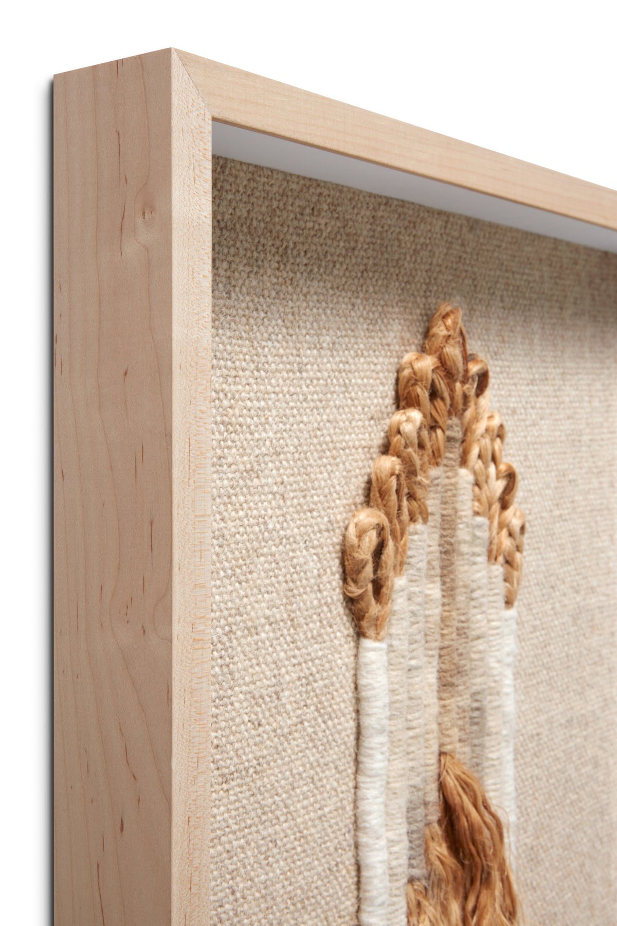 Michelle Beige / Ivory 1'-7" x 2'-1" Wall Art