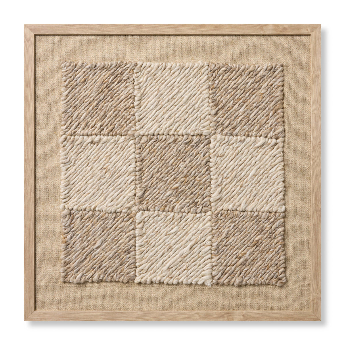 Loloi Caballero Beige / Ivory 2'-8\" x 2'-8\" Wall Art