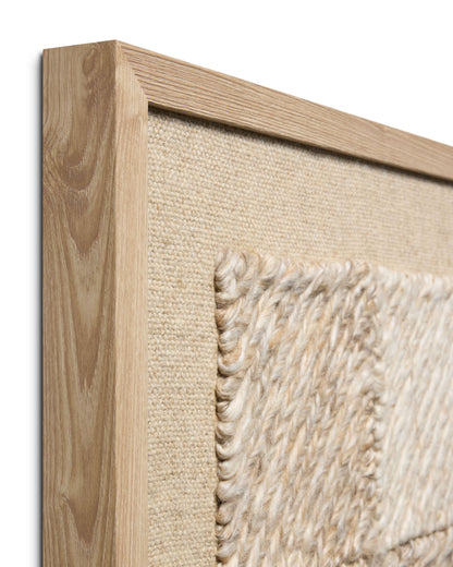 Loloi Caballero Beige / Ivory 2'-8\" x 2'-8\" Wall Art