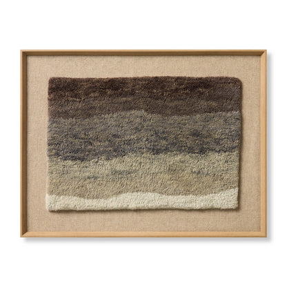Loloi artico grey / beige 3'-6" x 2'-8" wall art