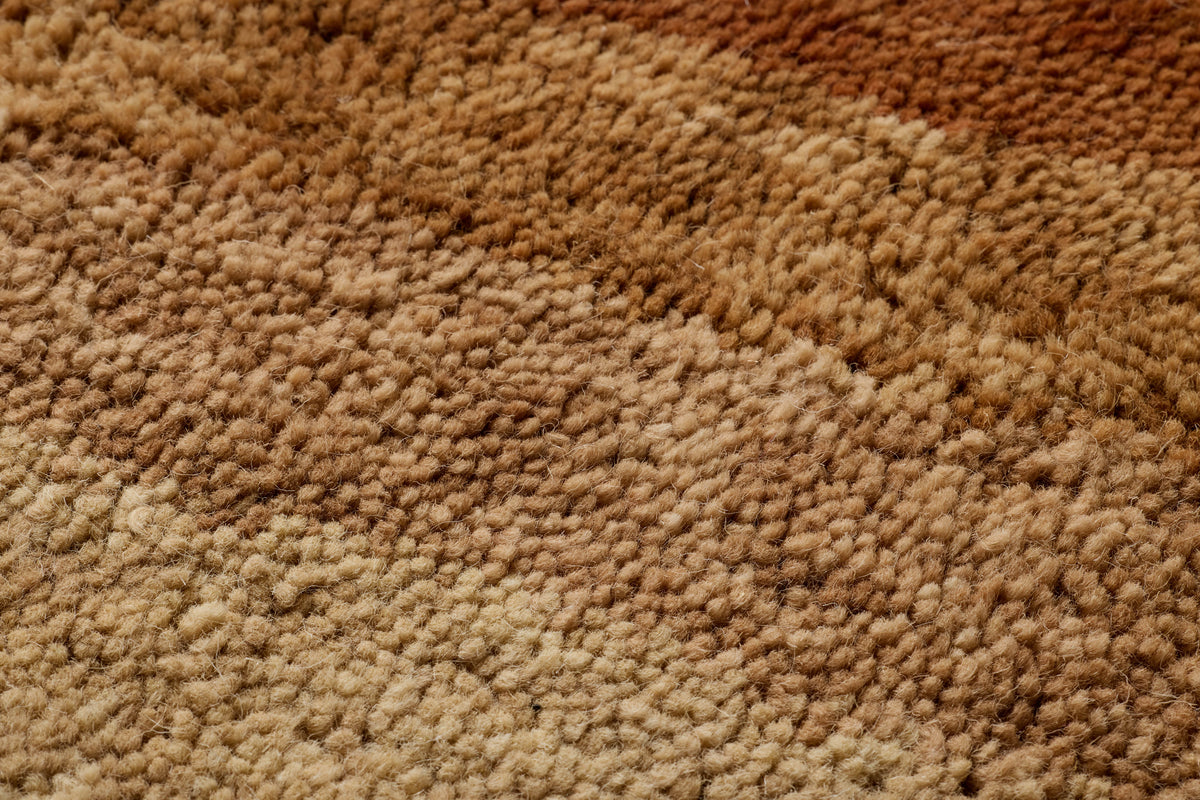 Loloi Orange / Beige 3'-6" x 2'-8" Wall Art