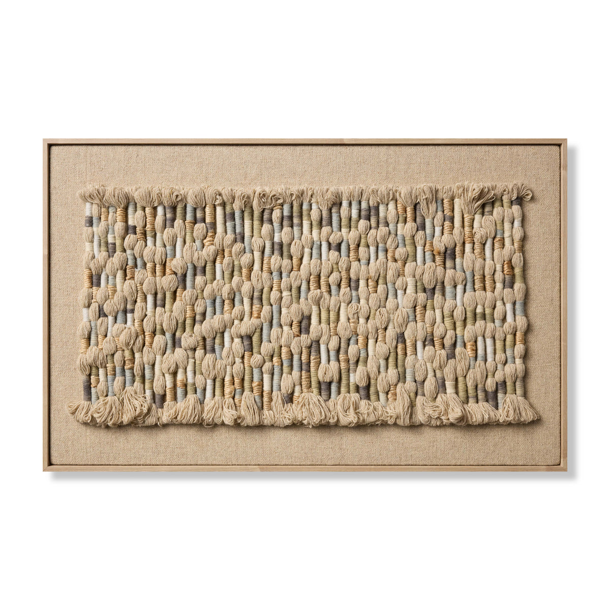 Loloi Braided Meadows Multi 4\'-2\" x 2\'-8\" Wall Art