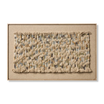 Loloi Braided Meadows Multi 4\'-2\" x 2\'-8\" Wall Art