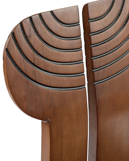 Elegant Africa-Inspired Accent Chair