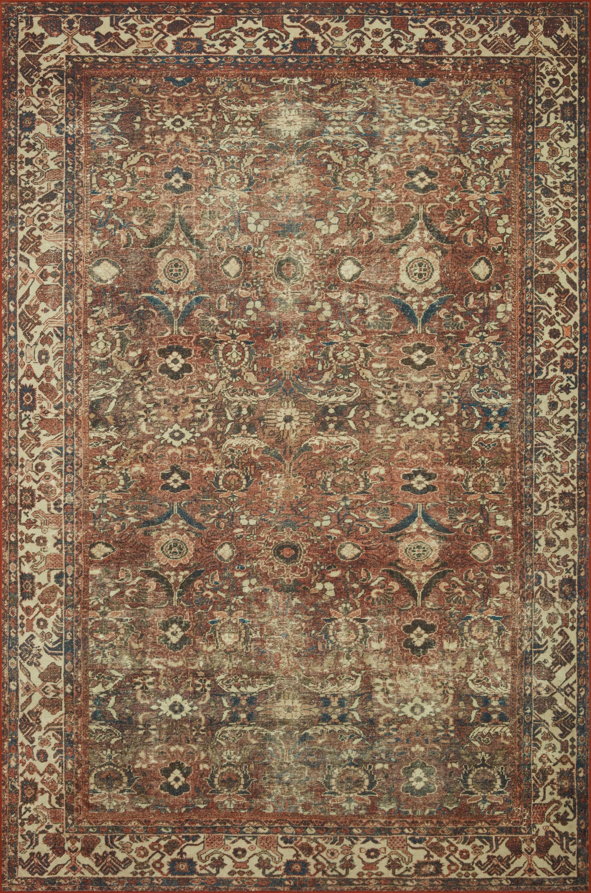 Magnolia Home by Joanna Gaines x Loloi Banks 18" x 18" Sample Rug