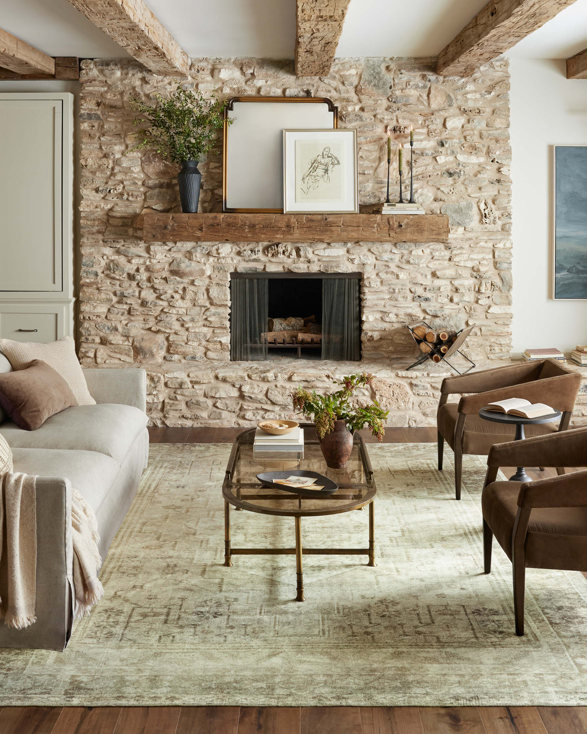 Magnolia Home by Joanna Gaines x Loloi Banks Area Rug