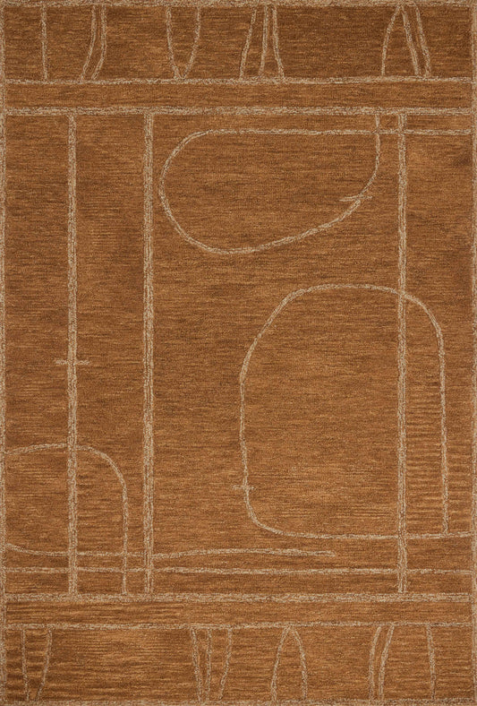 Jeremiah Brent x Loloi Barrow 18" x 18" Sample Rug